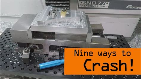 cnc machine crash prevention|safety for cnc machines.